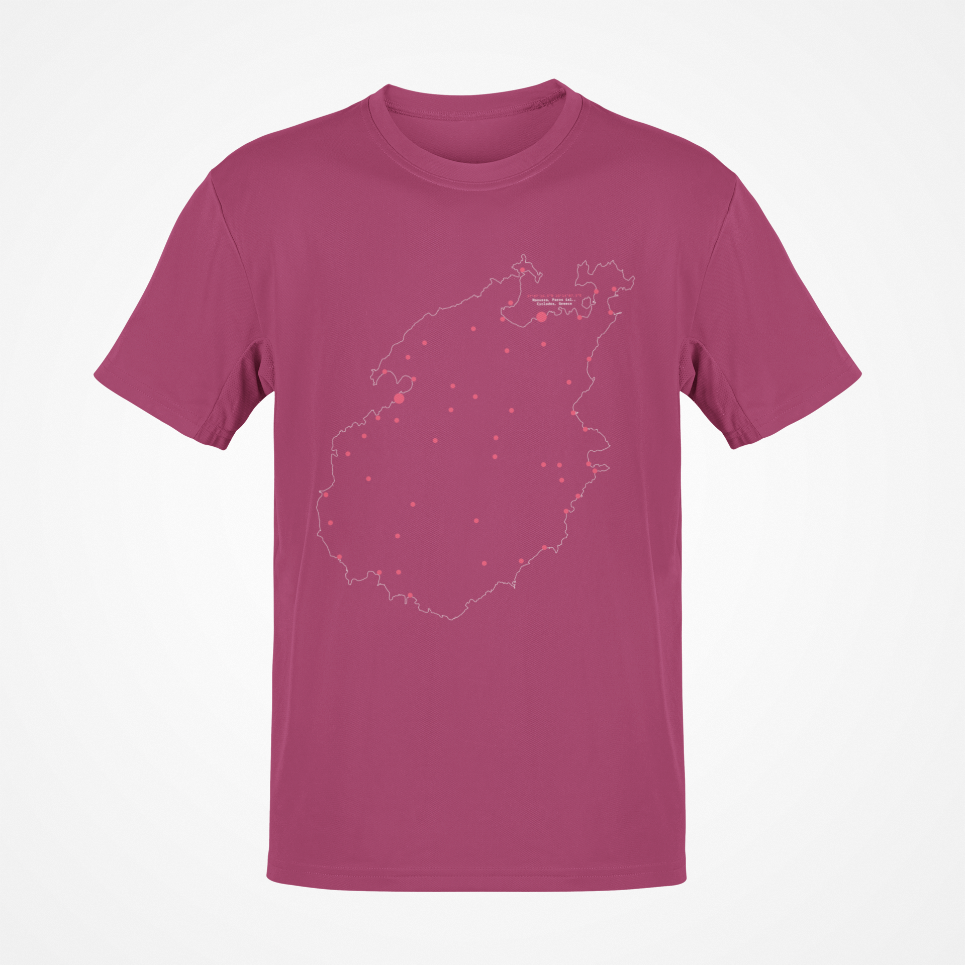 Map of Paros T-Shirt